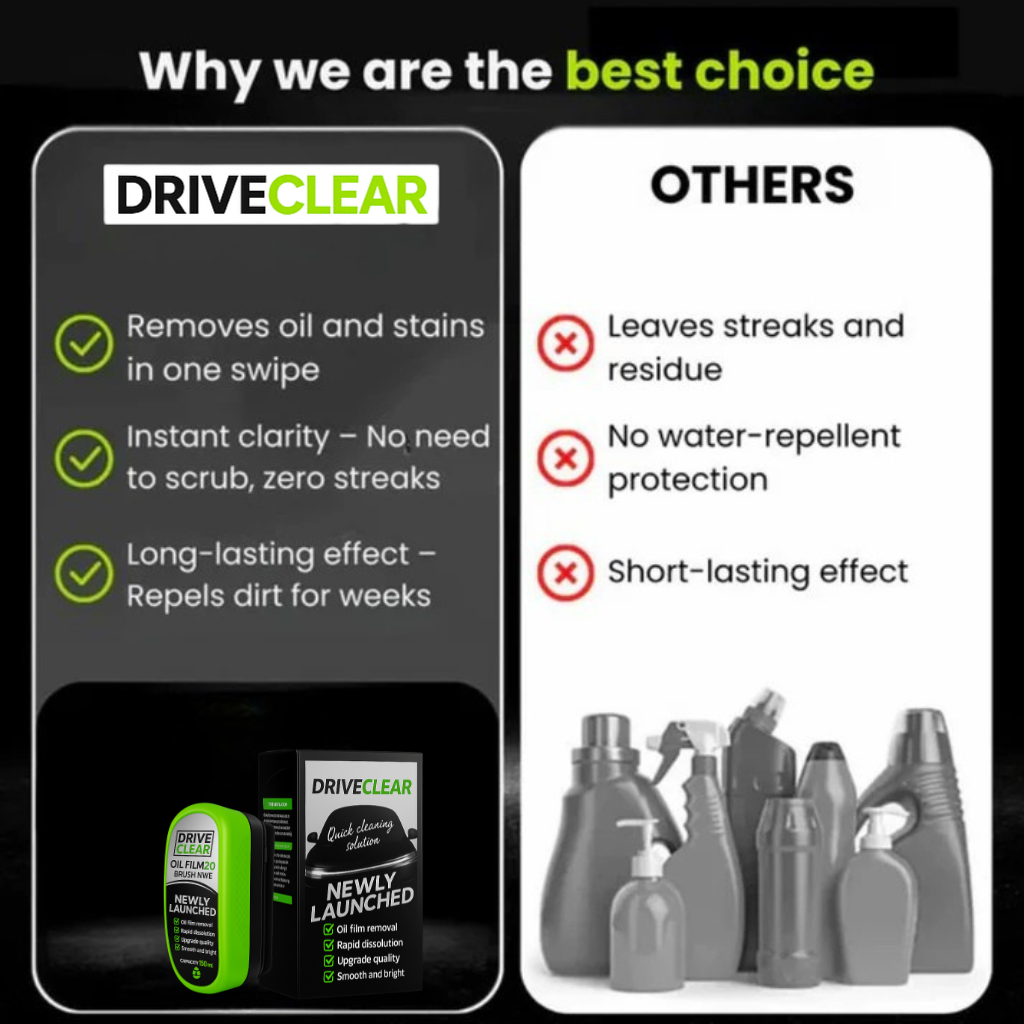 DriveClear™ Glass Cleaner